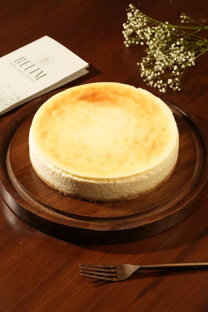 Baked New York Cheesecake